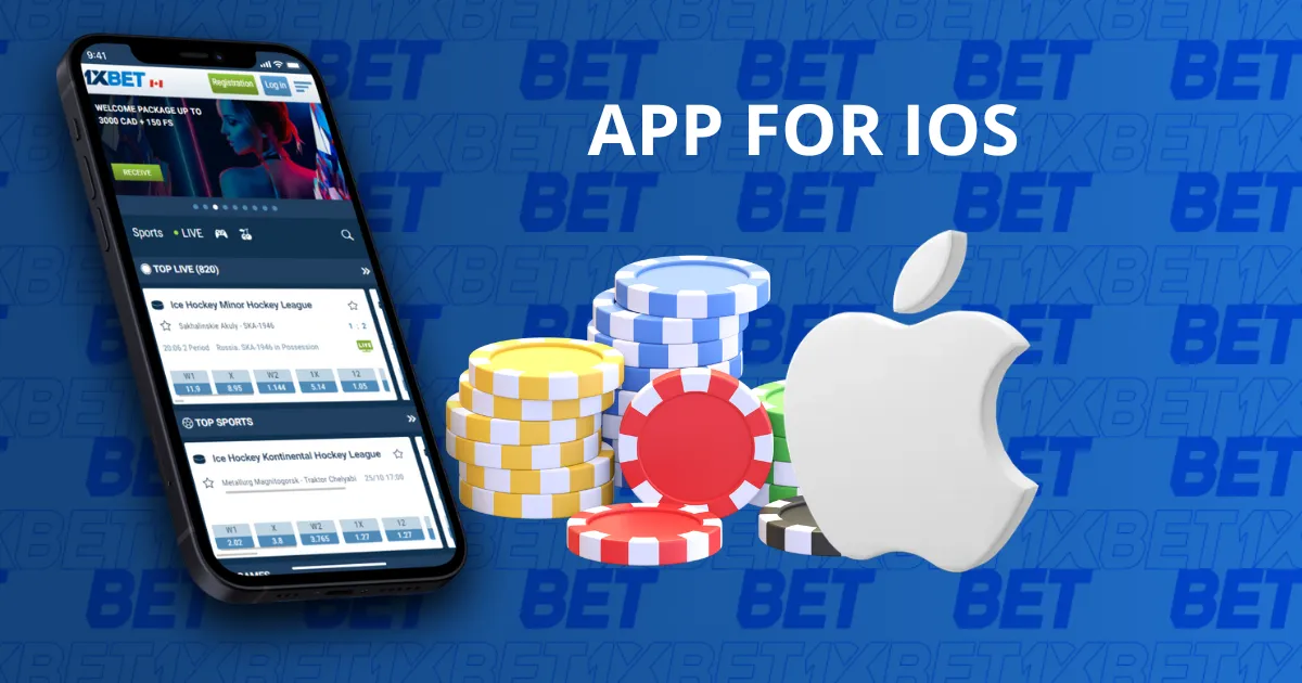 Application 1xBet pour iOS